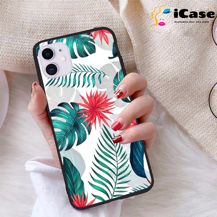 Ốp lưng iPhone 11 viền dẻo TPU BST Hoa