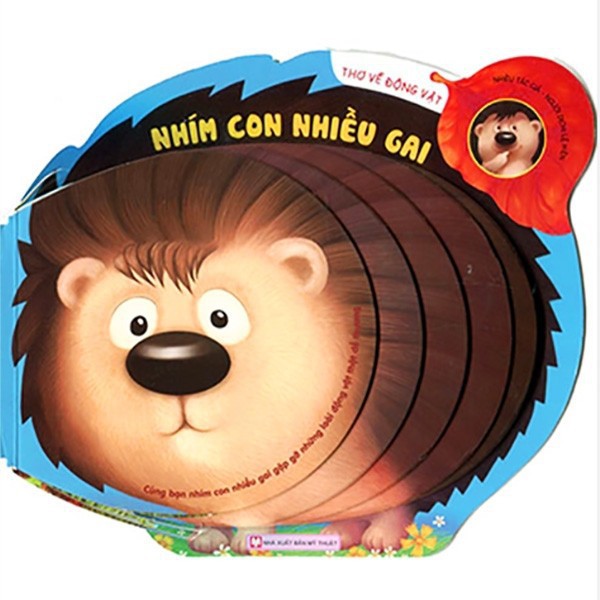 Tân việt - sách - thơ về động vật - nhím con nhiều gai