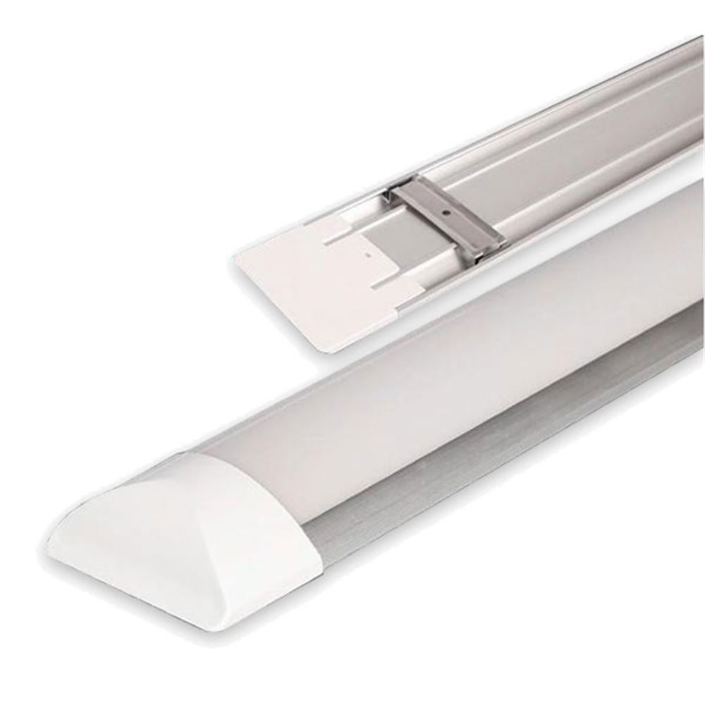 2 Đèn bán nguyệt 1m2 tuyp Led 1,2m 36w nguyên bộ liền máng