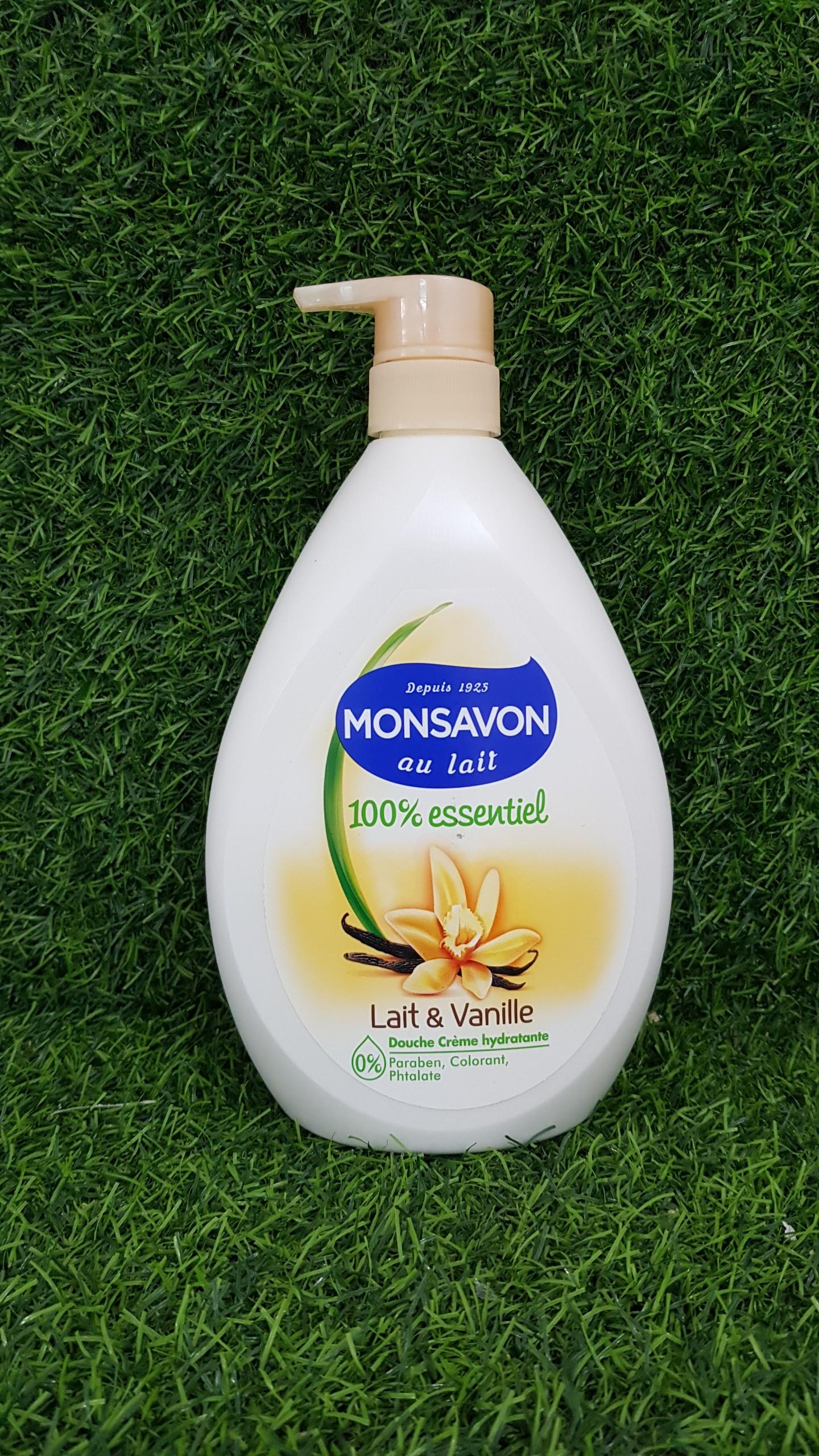 Sữa tắm chiết xuất vani Monsavon 1000ml