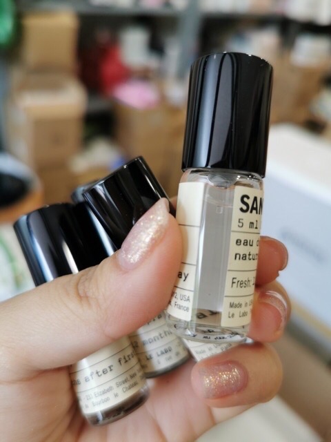Set Nước Hoa Mini Le Labo 4 Chai X 5Ml