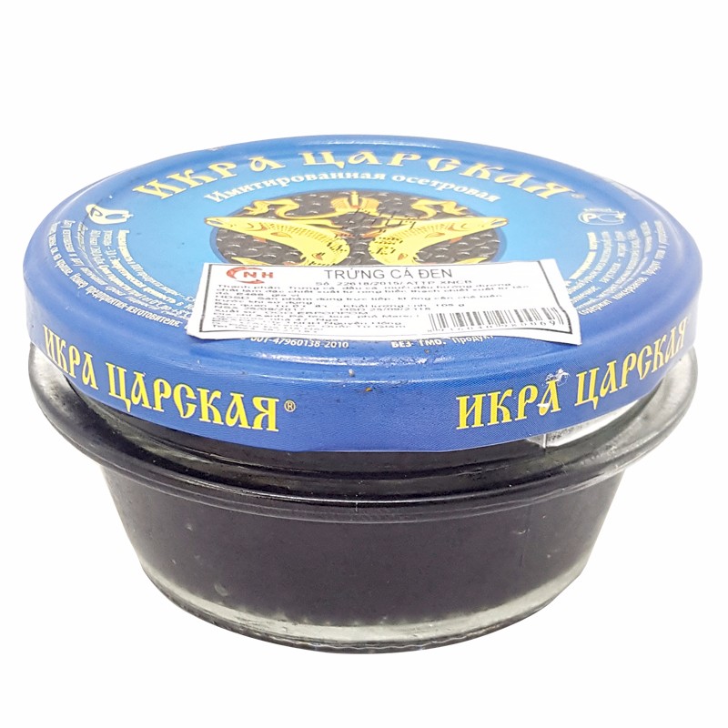 Trứng cá hồi đỏ  Nga  105g  Trứng cá đỏ nga