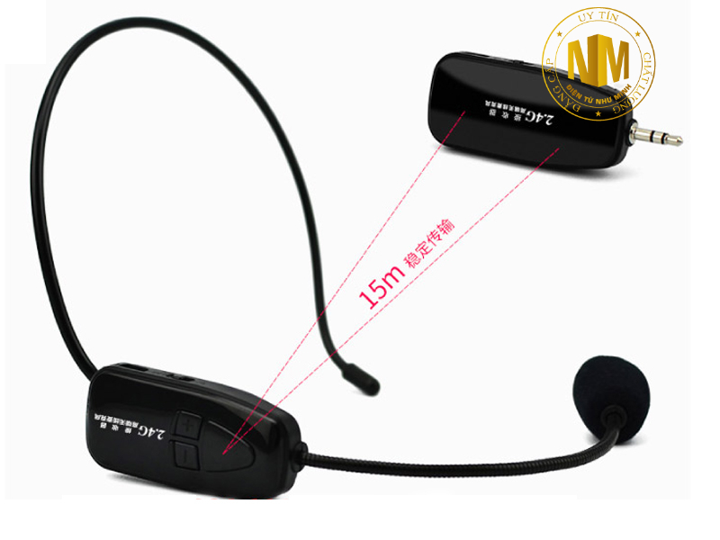 Micro không dây đeo tai 2.4G