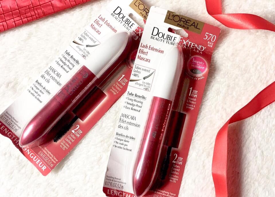 MASCARA 2 ĐẦU L'OREAL DOUBLE EXTEND BEAUTY TUBES MASCARA  - 3081
