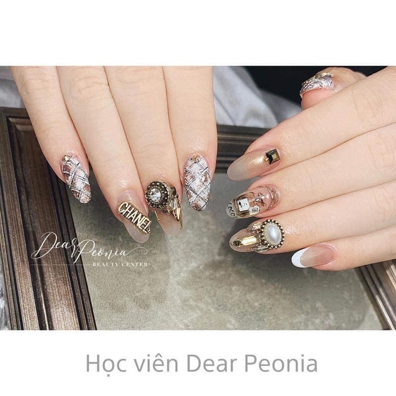 Set cham thương hiệu đính móng tay NAIL SAMSAM