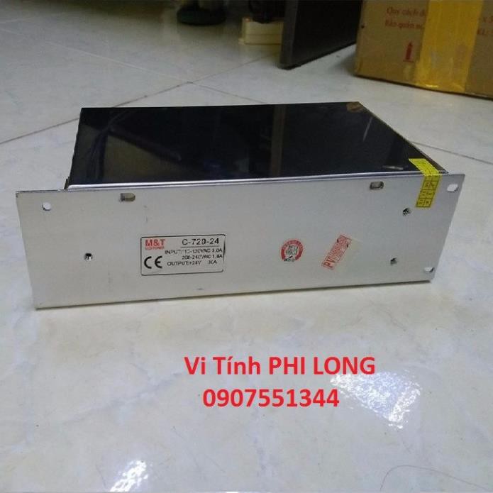 NGUỒN TỔ ONG 24V 30A CÓ QUẠT