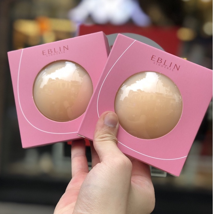 Miếng dán ngực dán đầu ti silicon nhiệt tự thân EBLIN - ZEN Gia Dụng