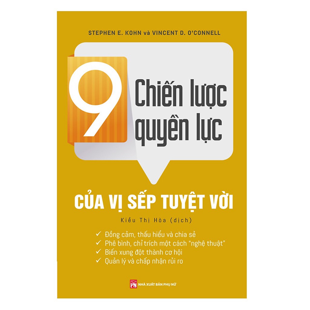 Sách - 9 chiến lược quyền lực của vị sếp tuyệt vời