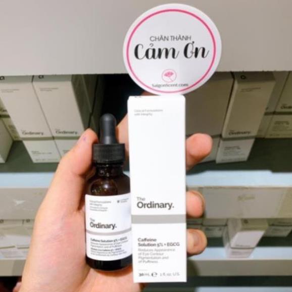 [NHẬP KHẨU 2021] Tinh Chất The Ordinary Caffeine Solution 5% + EGCG ( 30mL )