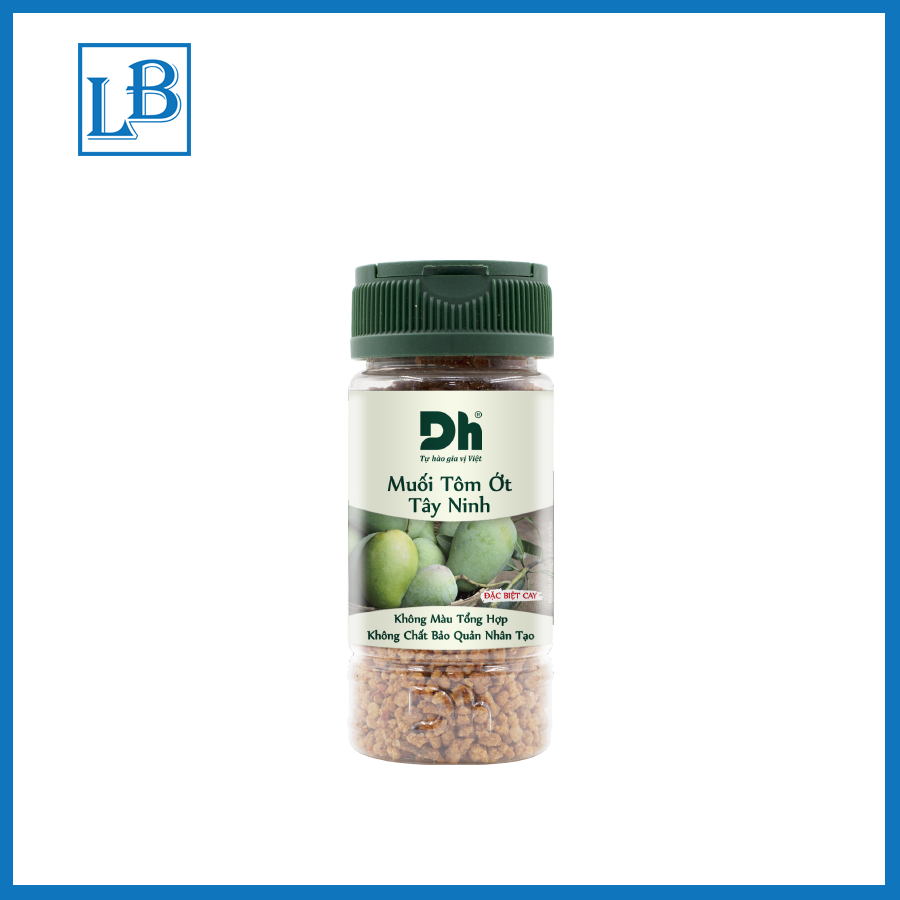 [HCM]Muối Tôm Ớt Tây Ninh Dh Foods 60gr