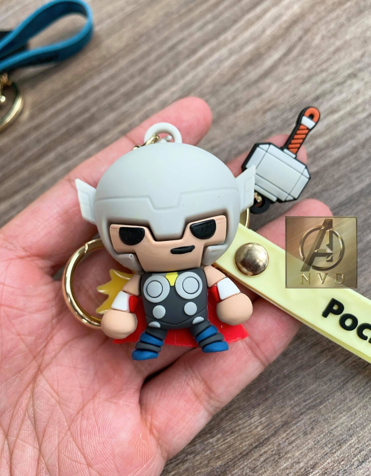[HCM]Móc khóa Marvel chibi mẫu mới cực cute