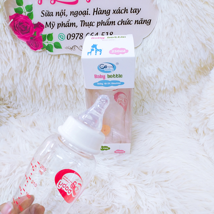 Bình sữa GB Baby Bottle Hàn Quốc 250ml cho bé