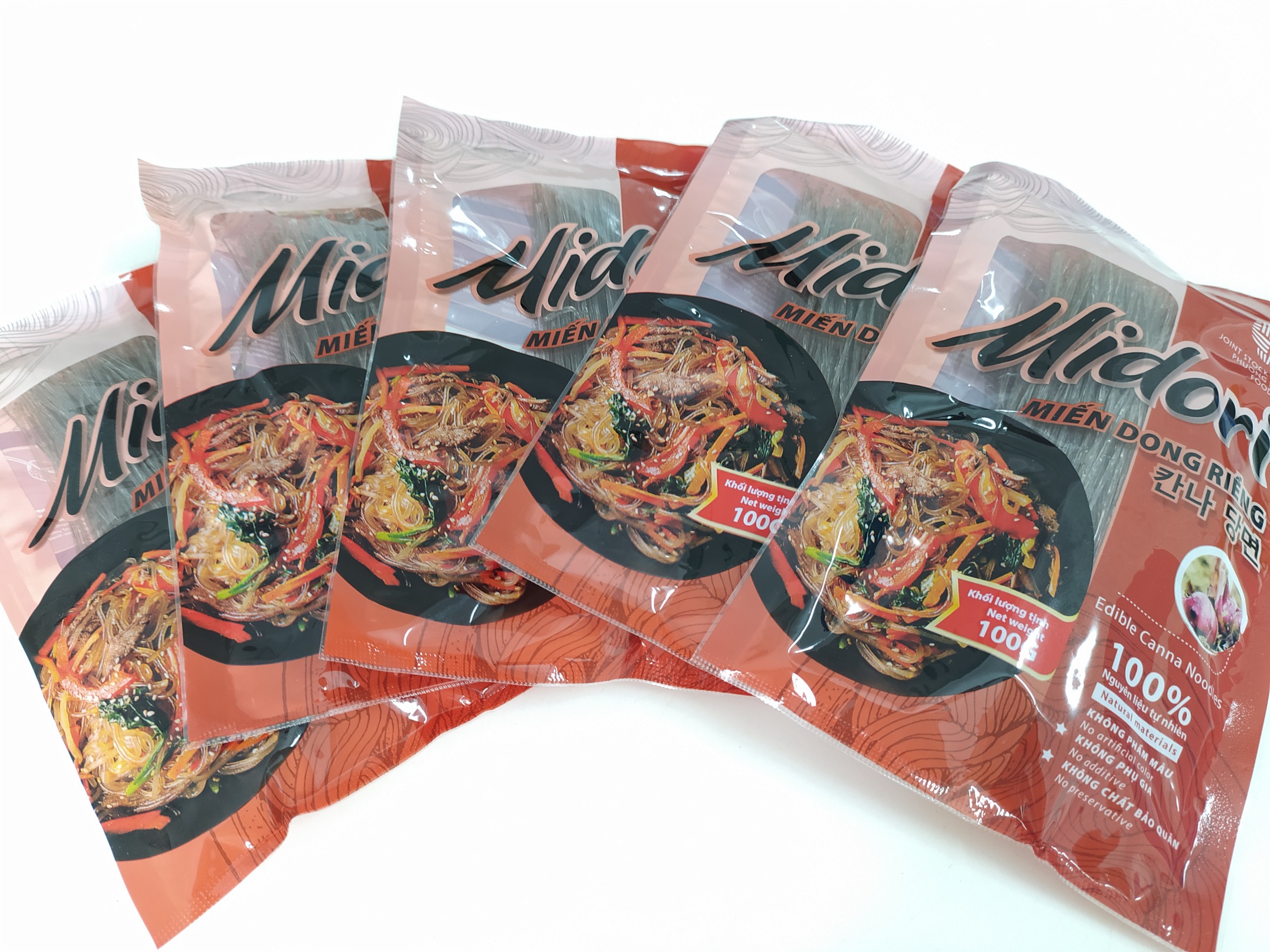 Combo 10 gói Miến Dong Riềng MIDORI 100g