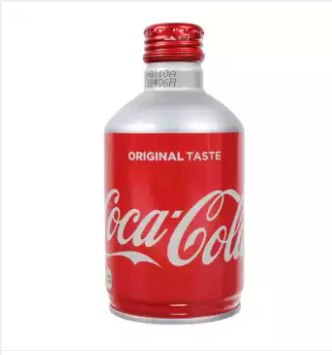 Nước ngọt Coca Cola Nhật Bản Chai Nhôm dung tích 300ml