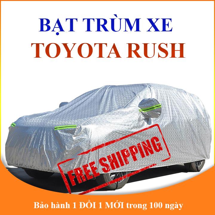 Bạt phủ xe ô tô 7 chỗ Toyota Rush cao cấp 3 lớp che nắng mưa không thấm nước bảo vệ xe chống trầy xước