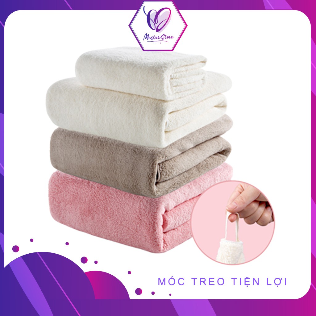 Khăn tắm lông cừu Hàn Quốc cao cấp 70x140cm Master Store
