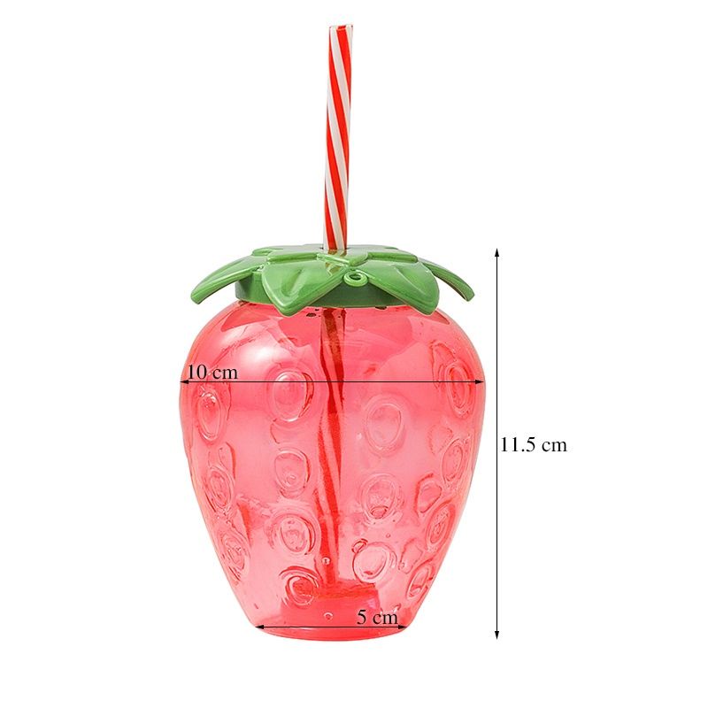 Bình nước hình quả dâu 500ml (1 bình)