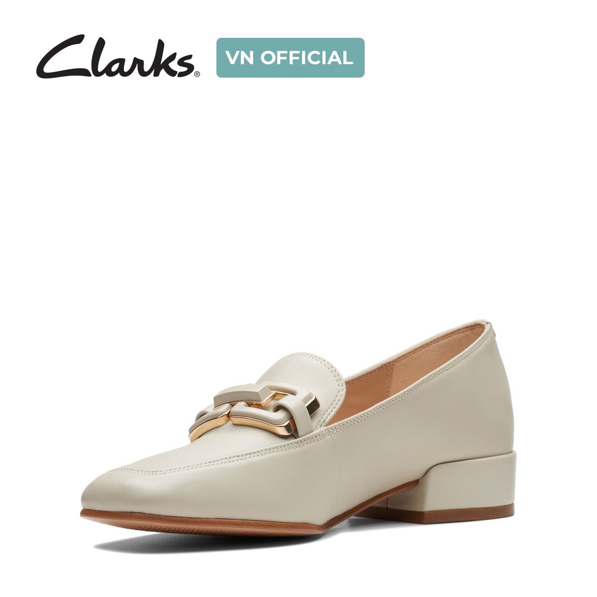 Giày Đế Bệt Da Nữ Clarks - Seren30 Easy