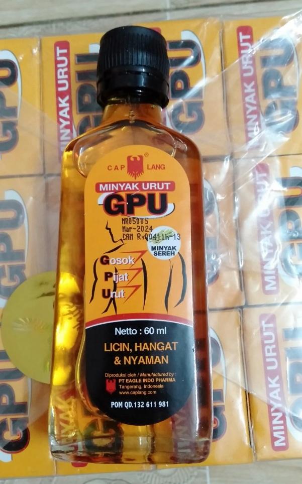 Combo 3 chai Dầu xoa bóp GPU