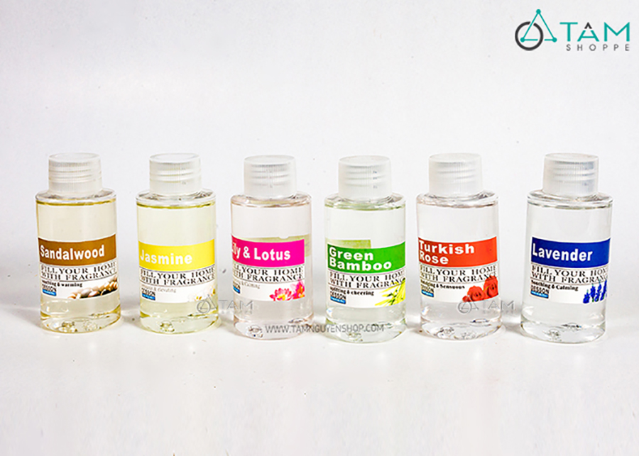 [HCM] Chai nước hoa tinh dầu tự khuếch tán 80ml (Chai châm thêm)