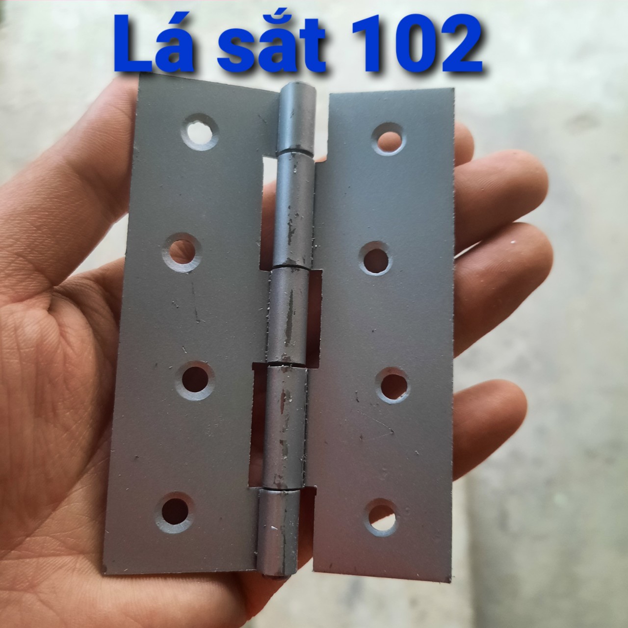 Bản lề lá sắt size 102 loại dày ( HỘP 12 CHIẾC)