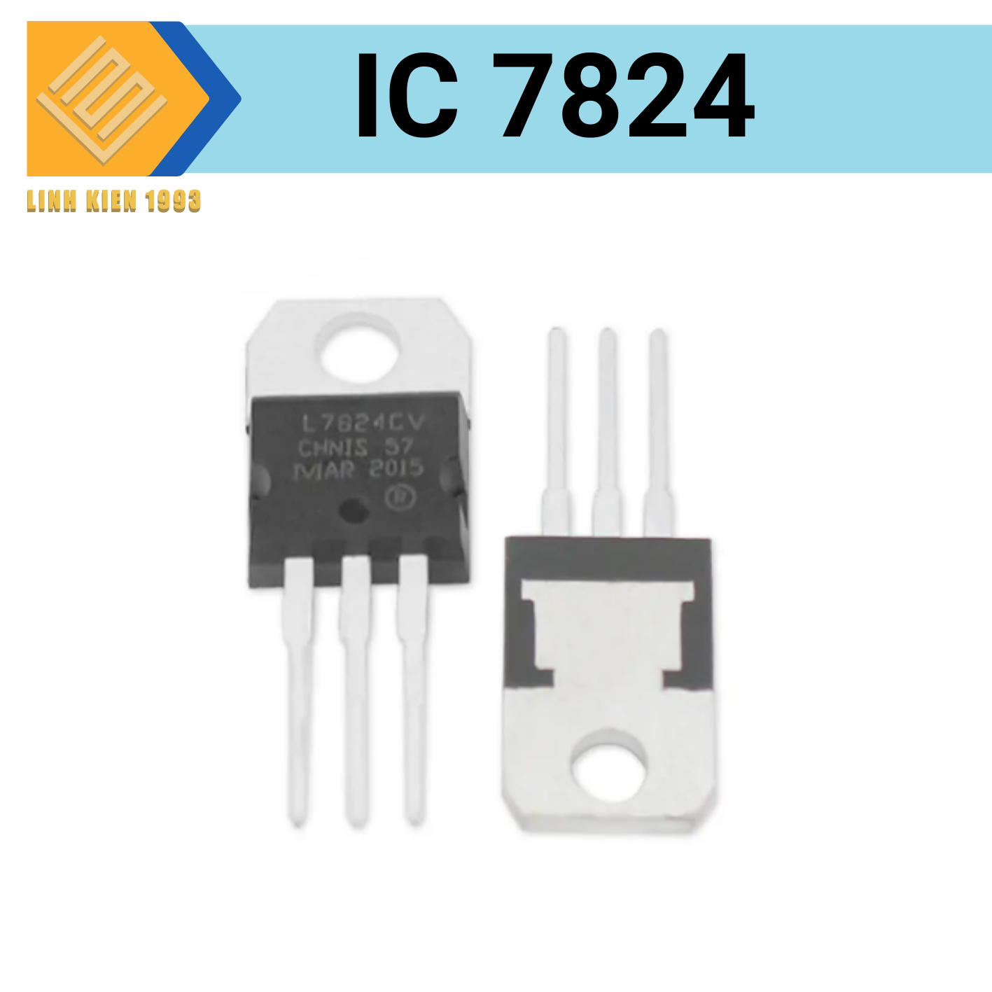 ( 5 CON ) - 7824 ic ổn áp