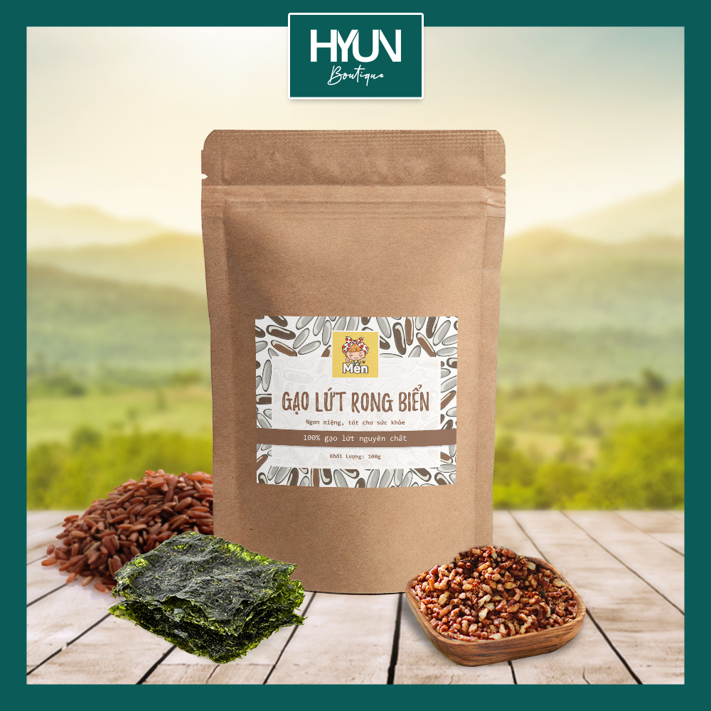 [HCM]500 gram Gạo lứt rong biển