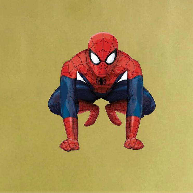 Spider man -hình in ép nhiệt lên áo -in ủitrực tiếp bằng bàn ủi,bàn là,bền đẹp,sắc nét không bong chóc khi giặt- công nghệ in pet chuyển nhiệt- ủi trực tiếp lên vải, áo rất đẹp -majestic