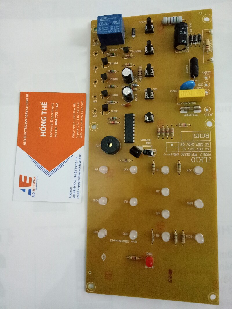 Bo mạch điều khiển quạt HYB55