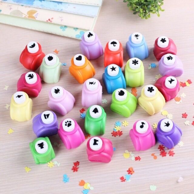 [MUA 2 GIẢM 5%]Dụng cụ bấm giấy tạo hình - văn phòng phẩm