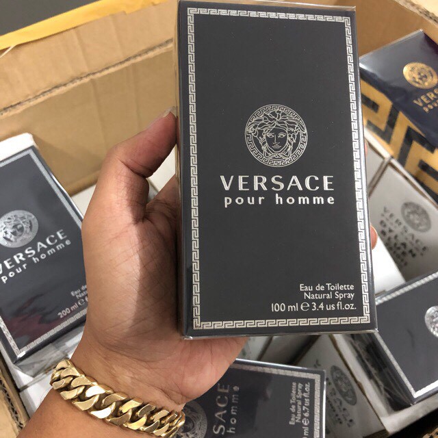 Auth- Nước Hoa Versace Pour Homme (EDT) For Men 100ml XT85