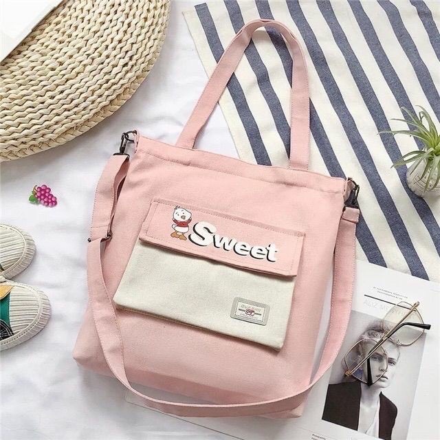 Túi tote thời trang đeo chéo - Sweet