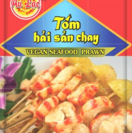 Tôm hải sản chay âu lạc 200g/1kg