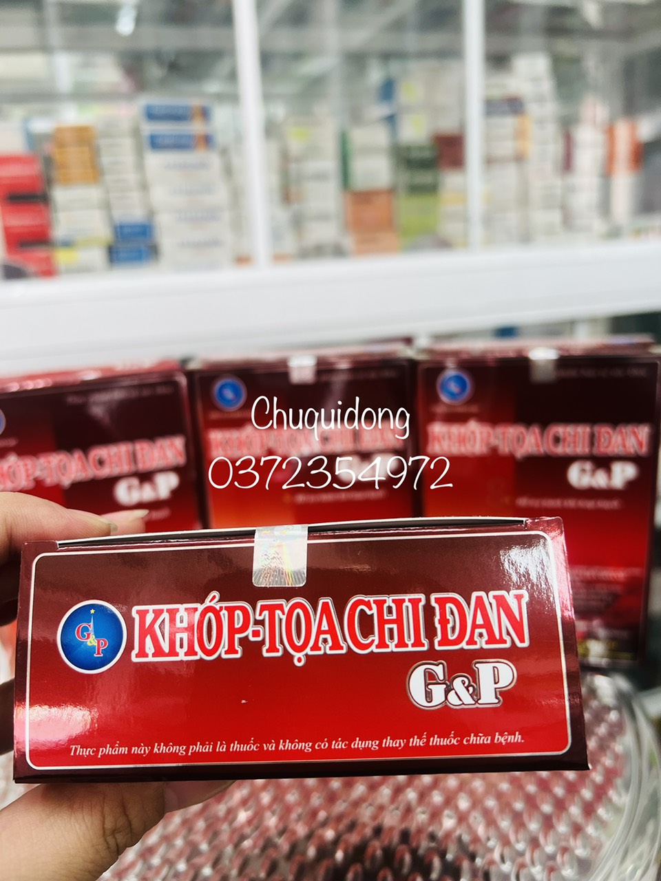 [HCM]Khớp toạ chi đan hộp 30viên