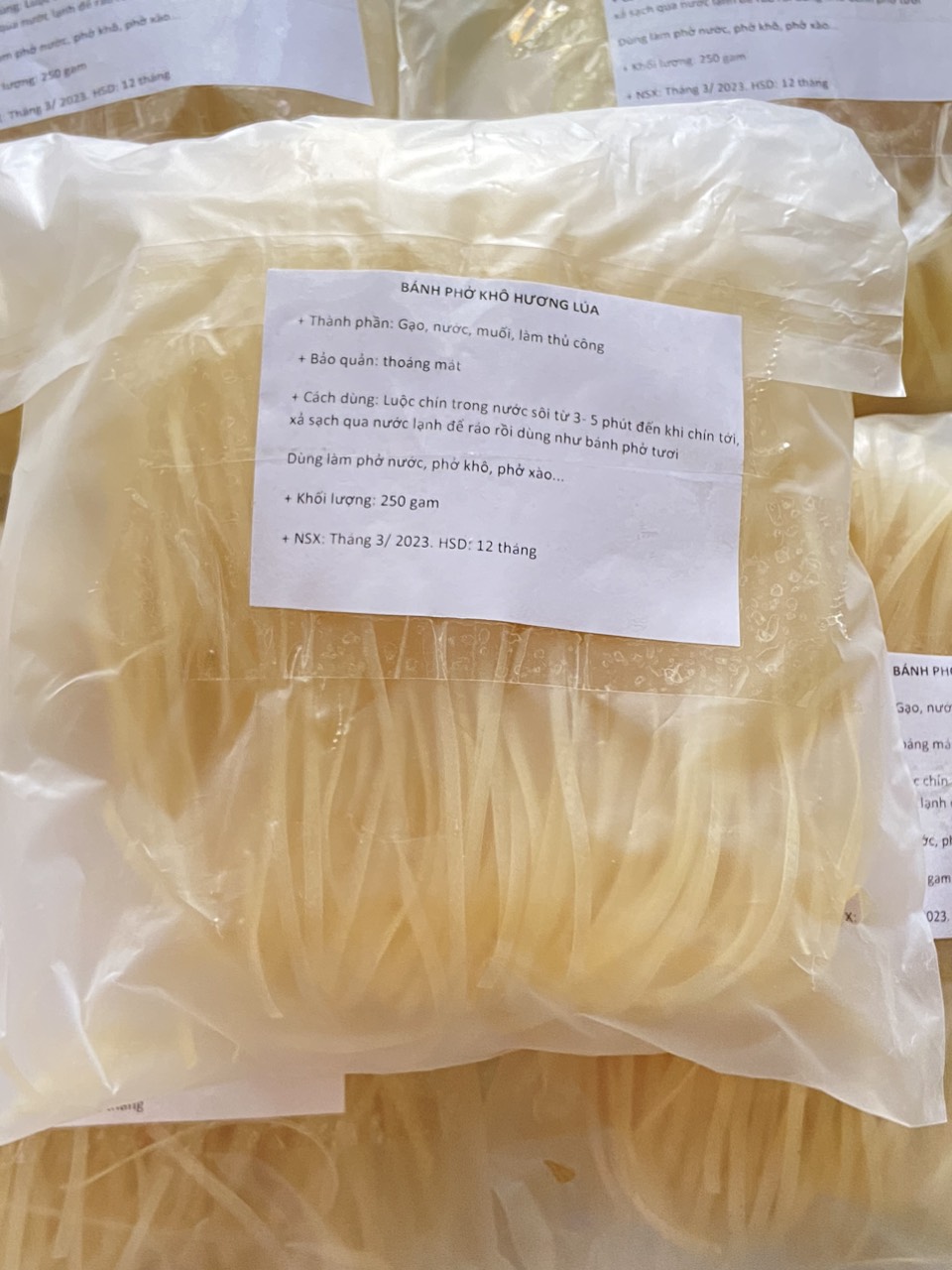 Phở Khô Bắc Dai Ngon Hương Lúa gói 500gr