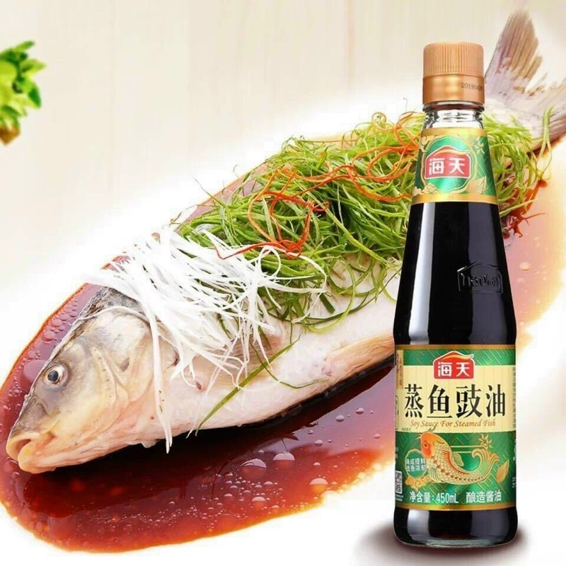 Xì Dầu/ nước tương Hấp Cá Hải Thiên 450ml
