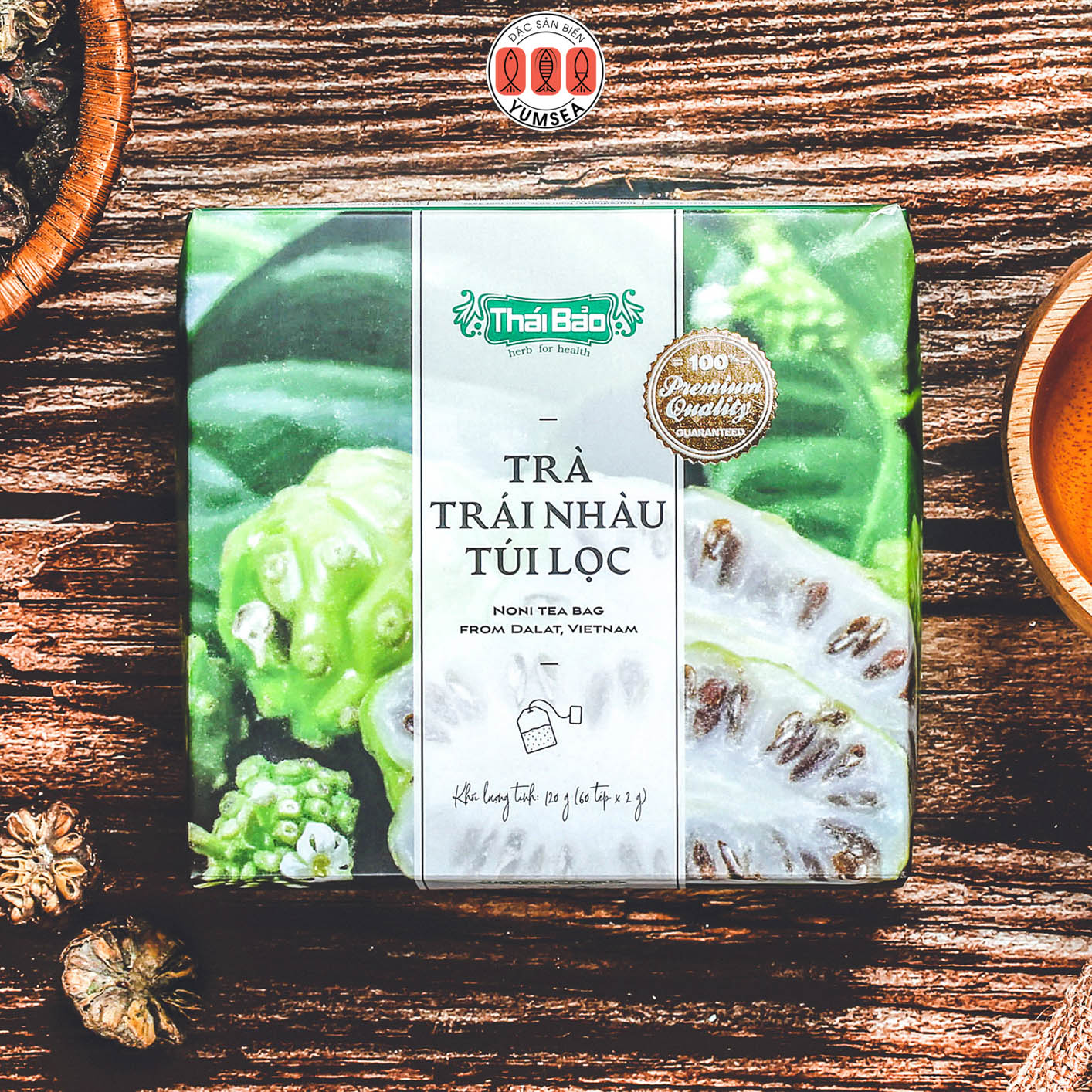 Trà trái nhàu túi lọc Langfarm