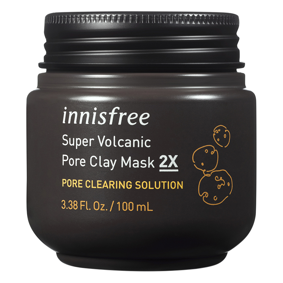 Mặt Nạ Đất Sét Innisfree Super Volcanic Pore Clay Mask 2X 100ml