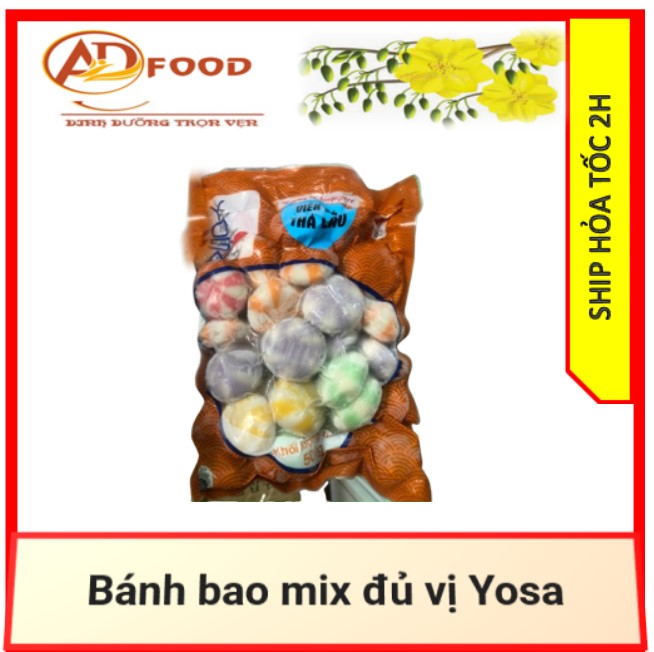 Viên thả lẩu mix đủ vị Yosa gói 500g