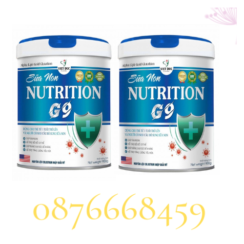 combo2h 900g sữa non nutrition G9