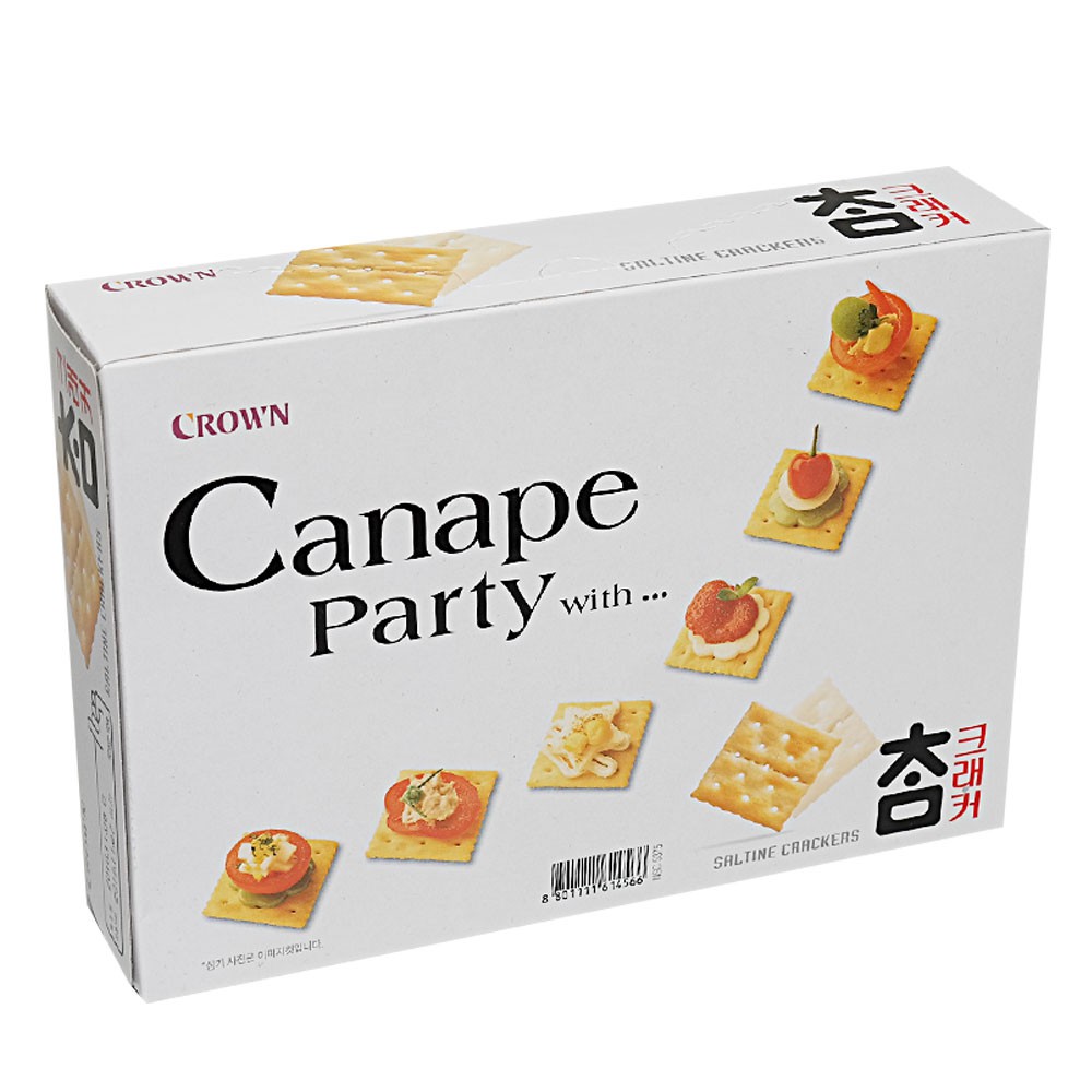 Bánh quy mặn crown hàn quốc 280g