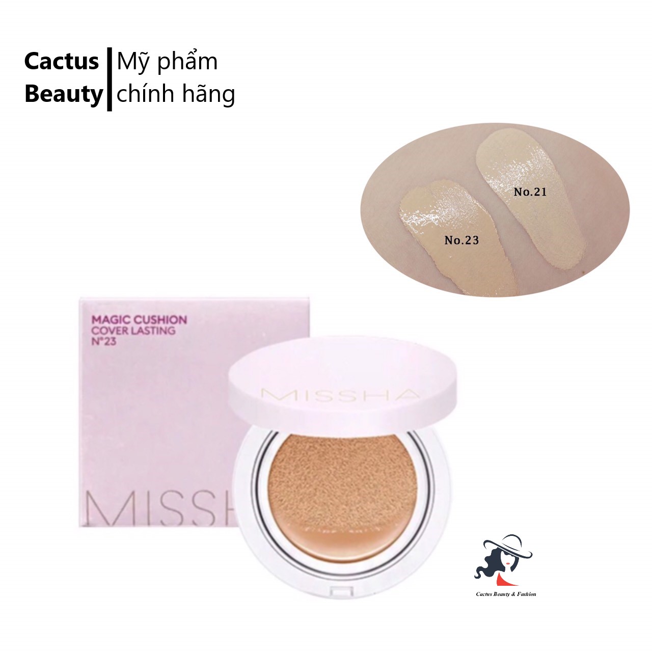 [HCM]Phấn Nước Missha Magic Cushion Cover Lasting