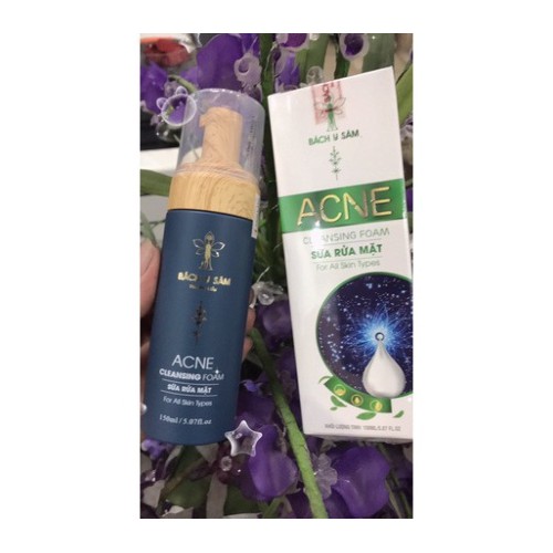 [Sẵn Hàng] Sữa rửa mặt tạo bọt Bạch Linh Bách Y Sâm loại 150ml (mẫu mới)