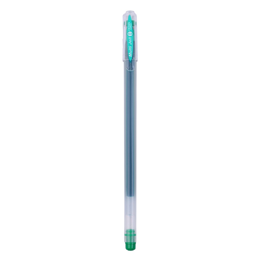 Bút Gel Crown MTJ - 500 Xanh Lá (0.4mm) [Màu Hot 2021]