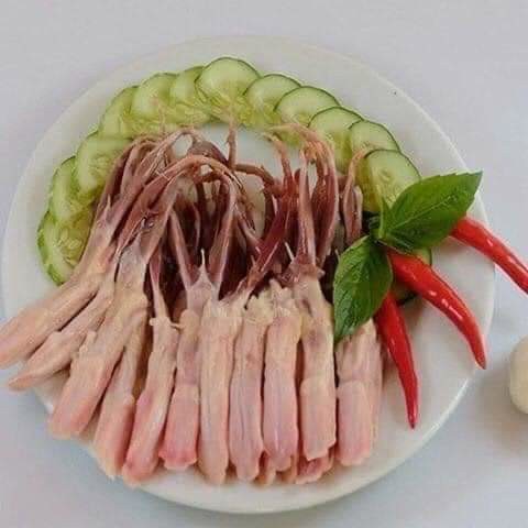 Lưỡi Vịt khay 1kg net 7 (giao tphcm)