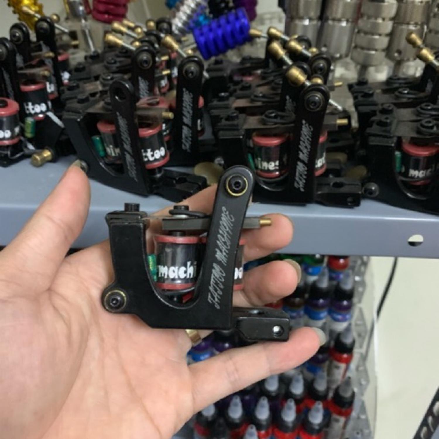 Máy xăm Trυng Cấp Tattoo Machine đánh bóng
