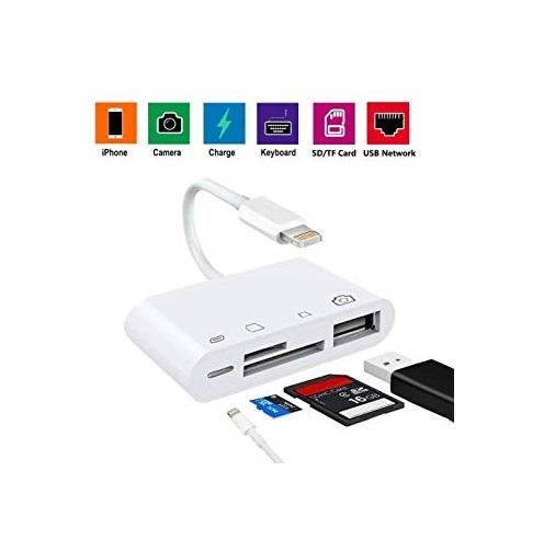 Cáp OTG lightning 4 in 1 cho Iphone Ipad