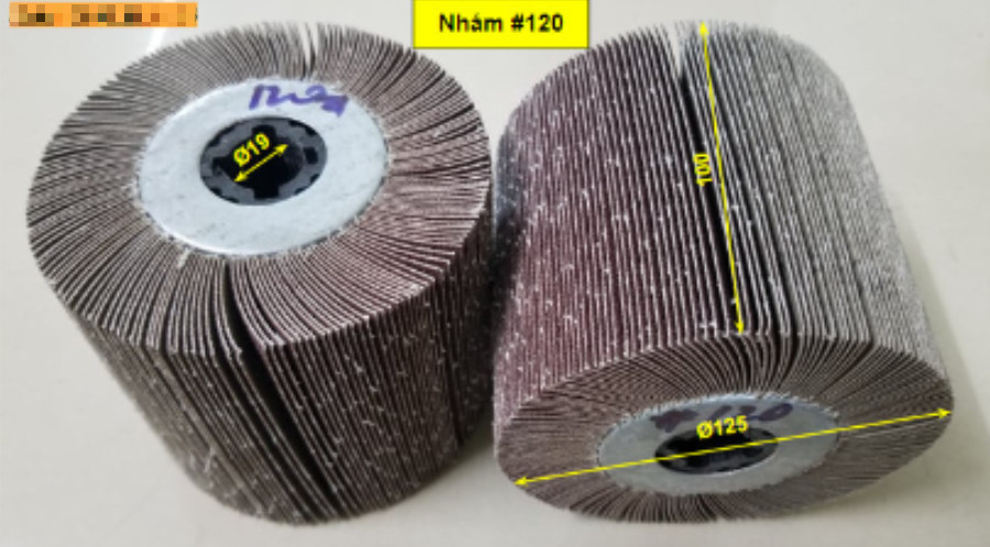 Quả Nhám Trụ Đánh Rỉ 120x100