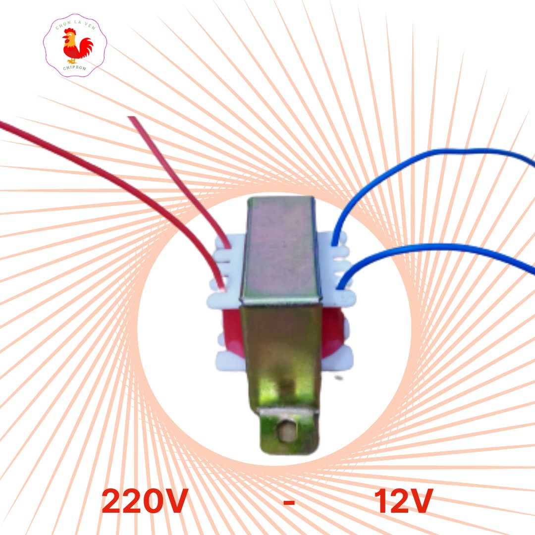 Biến Áp Nguồn 220V ra 12V 450mA cách ly