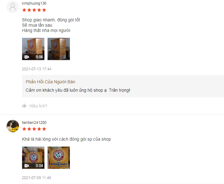 Bột Pure Baking Soda Mỹ 454g Đa Công Dụng